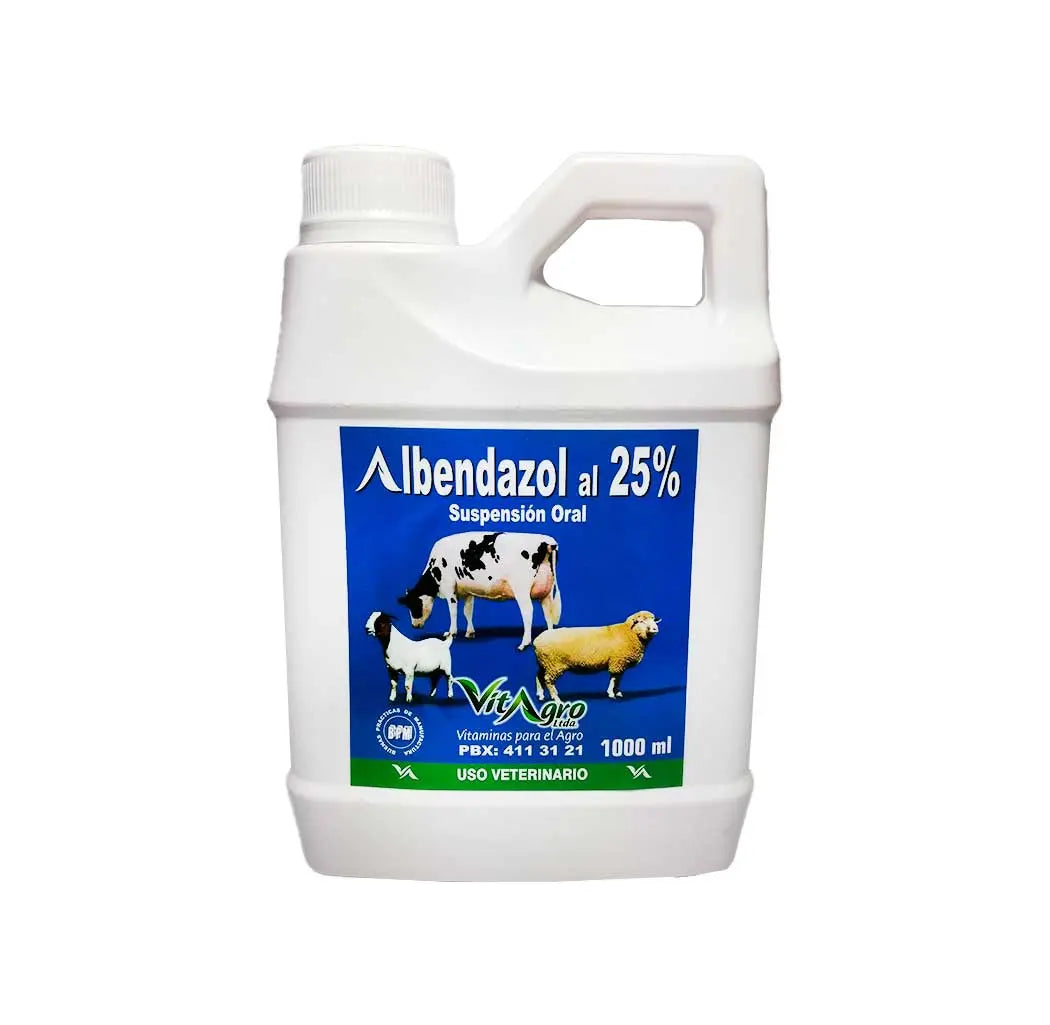ALBENDAZOL 25% JG 20ML