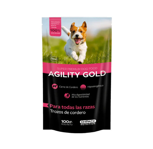 AGILITY POUCH CORDERO  100GR