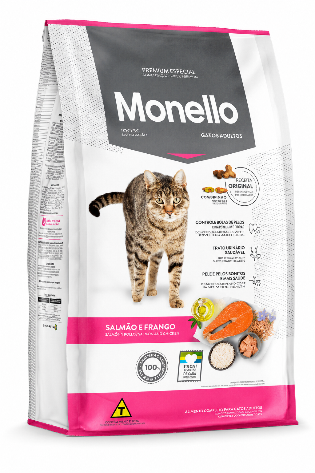 Monello Premium Cat salmón atún pollo (imagen de referencia)