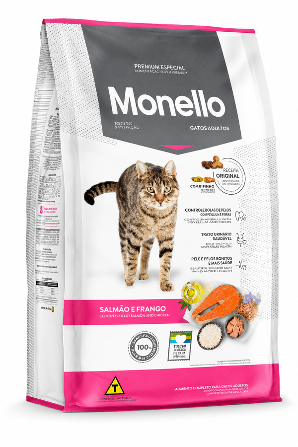 Monello Premium Cat salmón atún pollo (imagen de referencia)