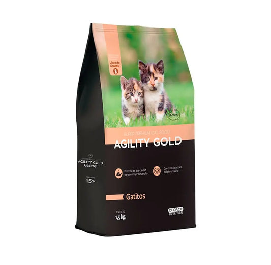 AGILITY GOLD GATITOS 1.5KL