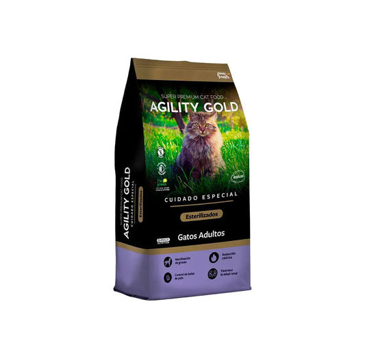 AGILITY GOLD GATOS ESTERILIZADOS 1.5KL
