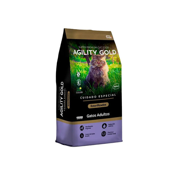 AGILITY GOLD GATOS ESTERILIZADOS 1.5KL