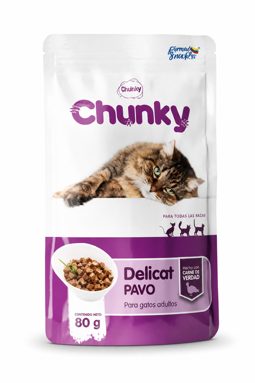 Chunky Delicat trozos pavo