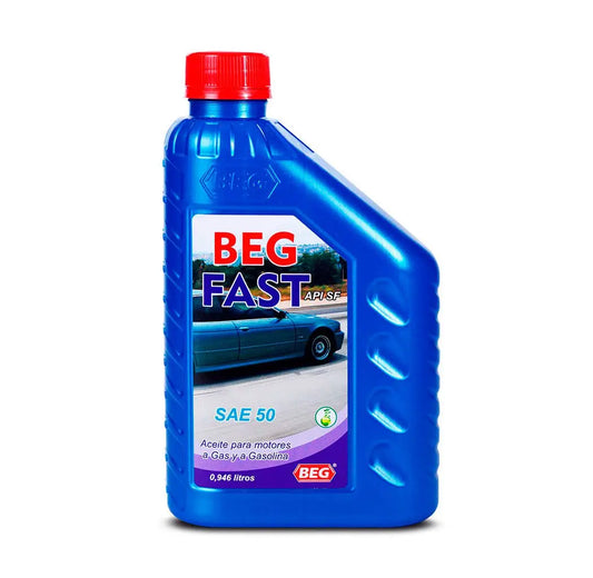 ACEITE BEG X GL FAST MOTOR OIL SAE50