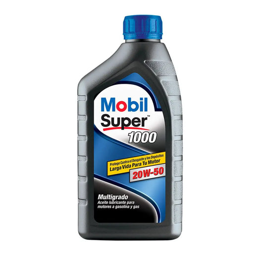 ACEITE MOBIL SUPER 1000 20W50 1/4