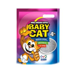ARENA PARA GATOS BABY CAT x 4KG