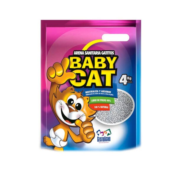 ARENA PARA GATOS BABY CAT x 4KG