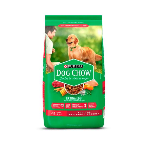 DOG CHOW ADULTOS RAZAS MEDIANAS Y GRANDES 350g