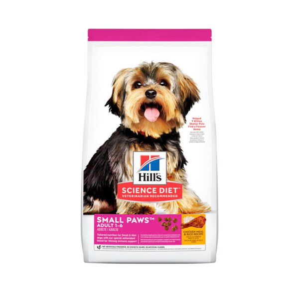 HILLS ADULTOS 1-6 SMALL PAWS PERRO 4.5LB