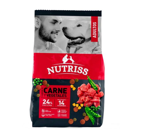 NUTRISS ADULTOS CARNE Y VERDURAS 20kg