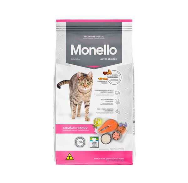 MONELLO PREMIUM CAT SAMÓN ATÚN POLLO kg