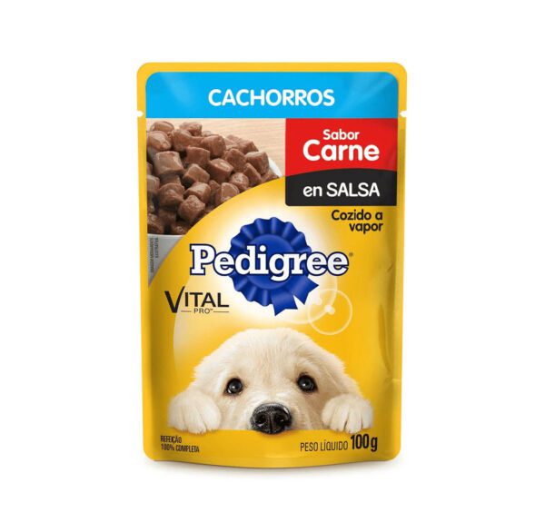 PEDIGREE POUCH CACHORROS CARNE 100G