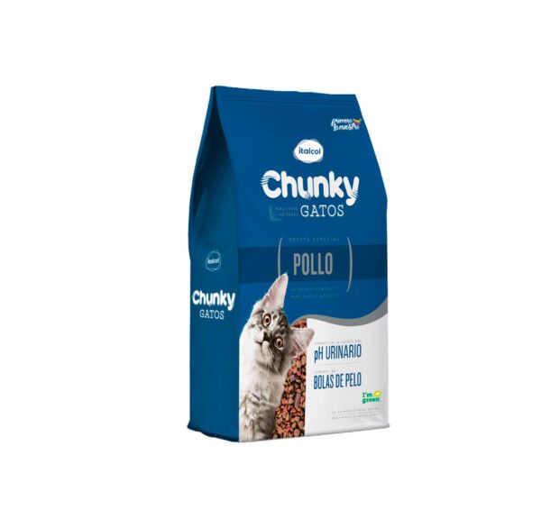 CHUNKY GATOS POLLO CONTROL URINARIO 1.5kg