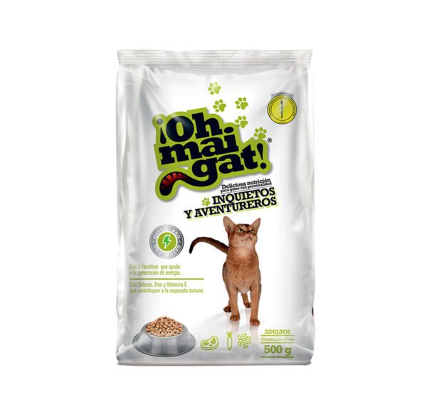 OH MAI GAT ADULTOS INQUIETOS 500G