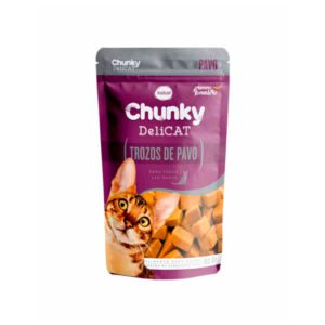 CHUNKY DELICAT TROZOS PAVO 80G