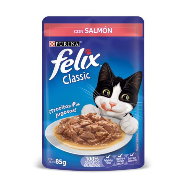 FELIX TROCITOS JUGOSOS SALMÓN X 85g