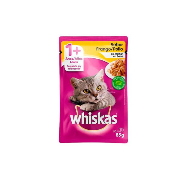 WHISKAS POUCH POLLO X 85g
