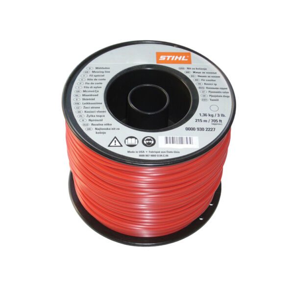 NYLON GUADAÑA 2.7 DELG ROJO