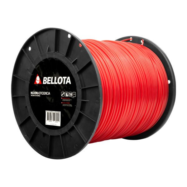 NYLON GUADAÑA ROJO 3.3 X 400M