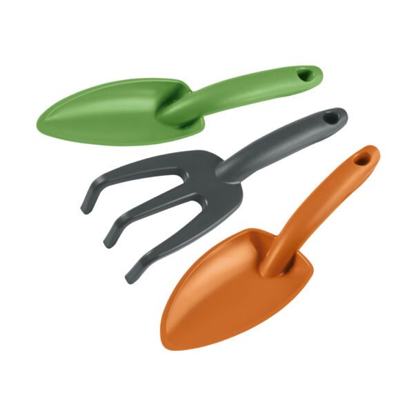 KIT P/JARDINERIA PLAST. 3PZ