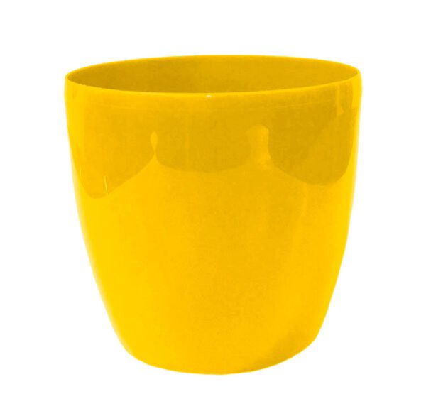MACETA BAHIA 9CM AMARILLO