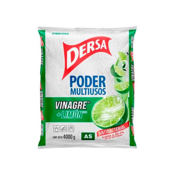 DETERG.AS VINAGRE+LIMON X 4000GR