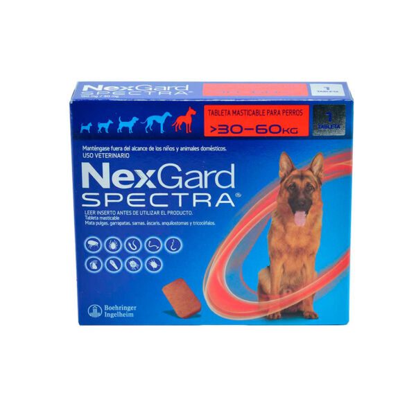 NEXGARD SPECTRA DE 30.1 A 60KG