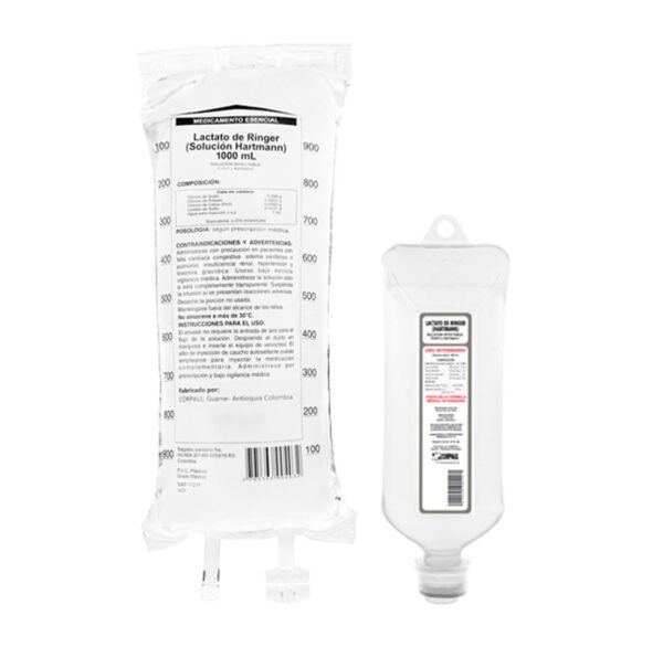 LACTATO DE RINGER X 1000 ML(HARMANT)